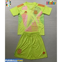 Deutschland Torwart Auswärts Trikotsatz Kinder EM 2024 Kurzarm (+ Kurze Hosen)